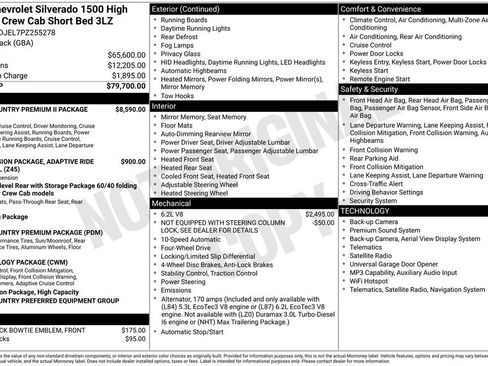 Certified 2023 Chevrolet Silverado 1500 High Country AWD/4WD image 9