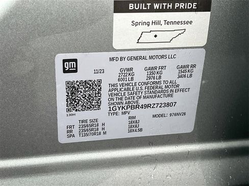 Certified 2024 Cadillac XT6 Luxury w/ LPO, Floor Liner Package image 31