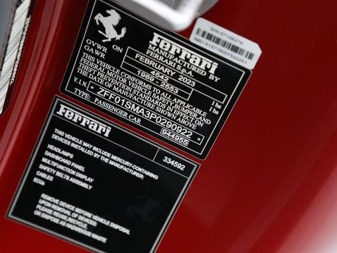 Certified 2023 Ferrari 296 GTS image 82