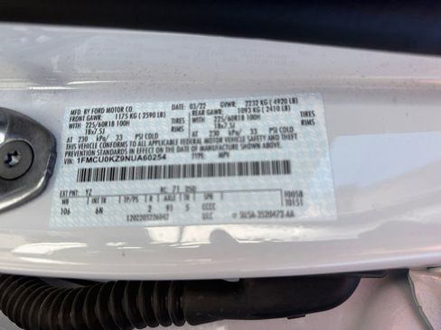 Used 2022 Ford Escape SEL w/ Technology Package image 38