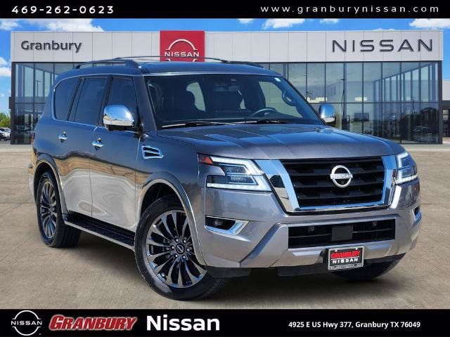Certified 2023 Nissan Armada Platinum w/ Captain's Chairs Package RWD image 1