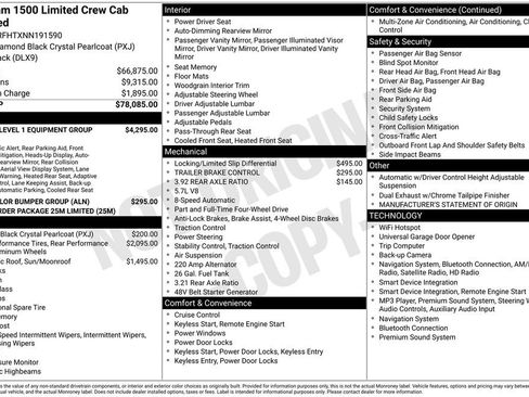 Used 2022 RAM 1500 Limited AWD/4WD image 39