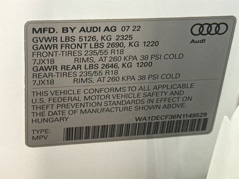 Used 2022 Audi Q3 2.0T Premium image 28