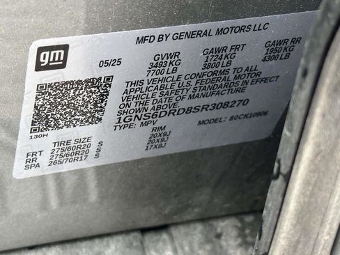 Certified 2025 Chevrolet Suburban Z71 AWD/4WD image 30