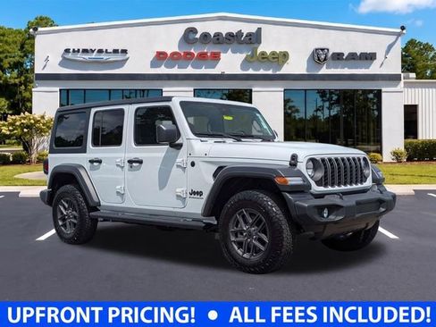 Used 2025 Jeep Wrangler Unlimited Sport AWD/4WD image 1