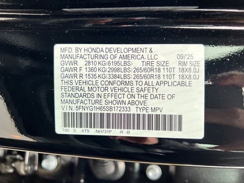 New 2025 Honda Pilot TrailSport image 17