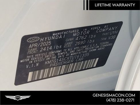 New 2026 Genesis G70 2.5T image 14