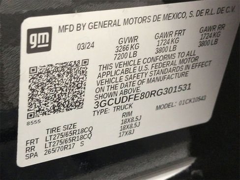 Certified 2024 Chevrolet Silverado 1500 LT Trail Boss w/ Convenience Package II image 33