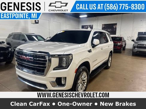 Used 2021 GMC Yukon SLT w/ SLT Premium Package AWD/4WD image 1