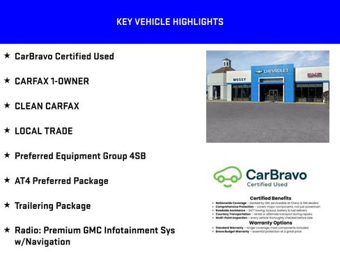 Certified 2022 GMC Sierra 1500 AT4 w/ AT4 Preferred Package image 8