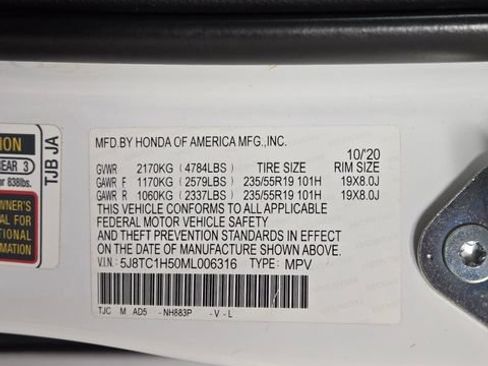 Used 2021 Acura RDX FWD w/ Technology Package image 30