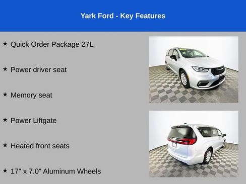 Used 2024 Chrysler Pacifica Touring-L FWD image 2