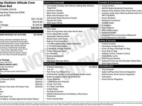 Used 2022 Jeep Gladiator Sport AWD/4WD image 3