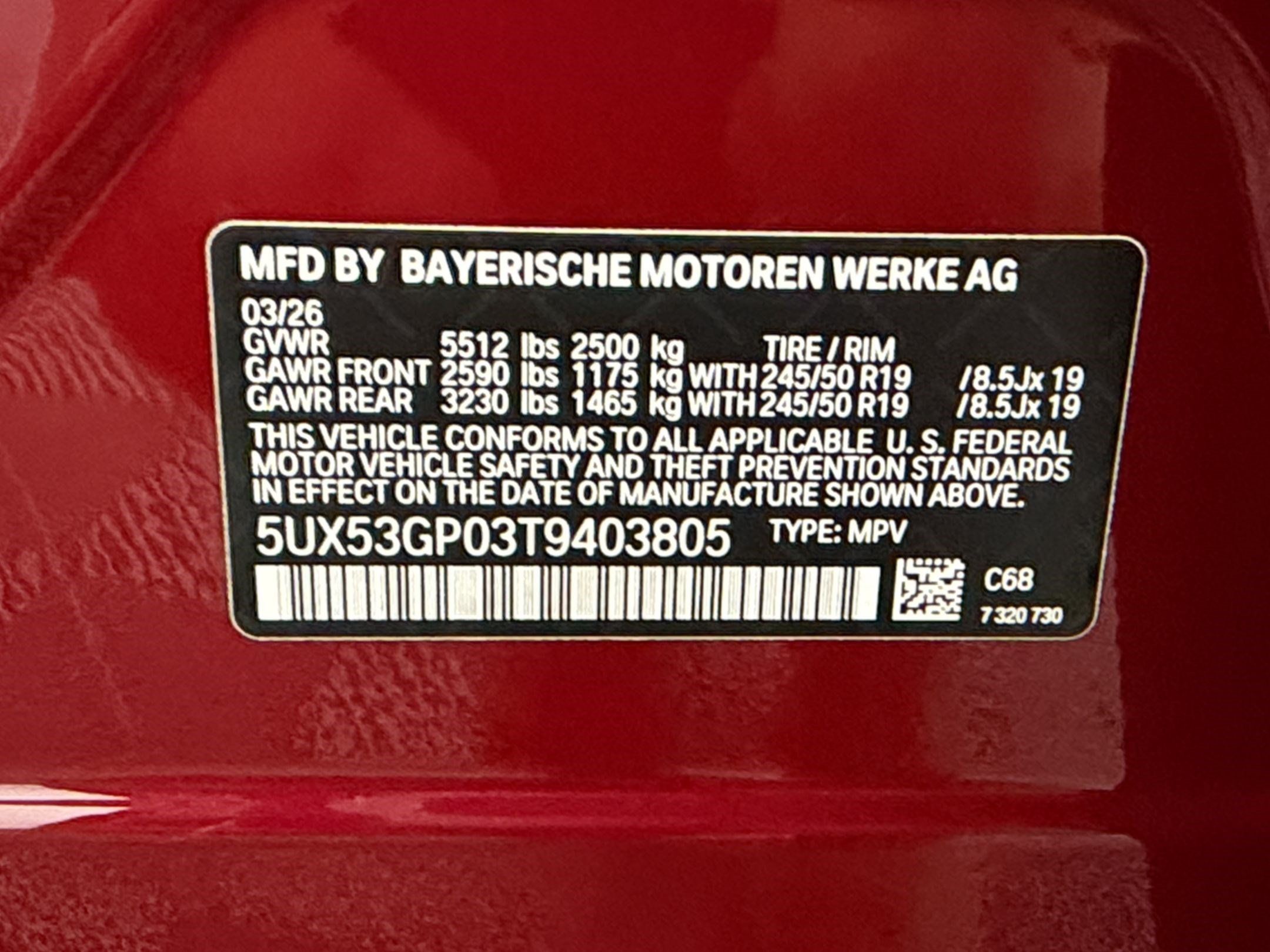 Used 2026 BMW X3 xDrive30i w/ Premium Package AWD/4WD image 25