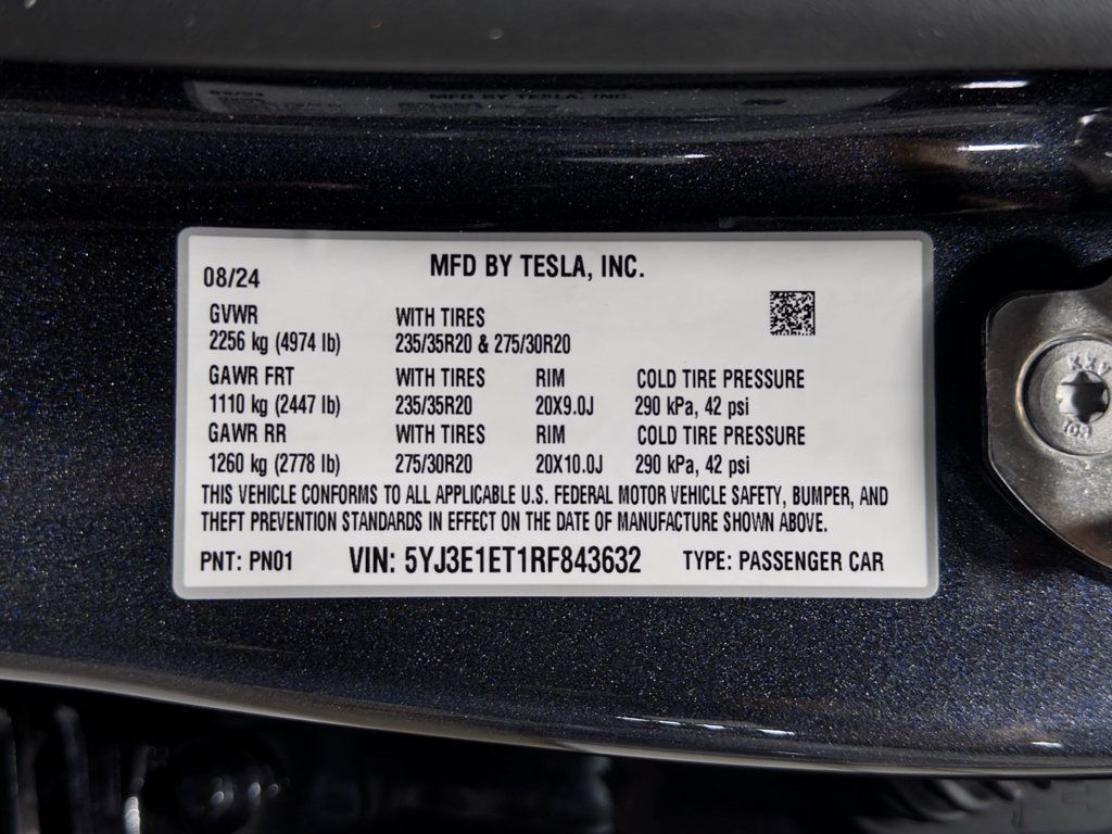 Used 2024 Tesla Model 3 Performance AWD/4WD image 28