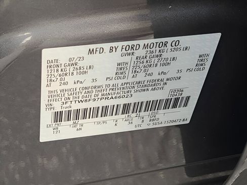 Used 2023 Ford Maverick Lariat w/ Equipment Group 500A Standard image 32