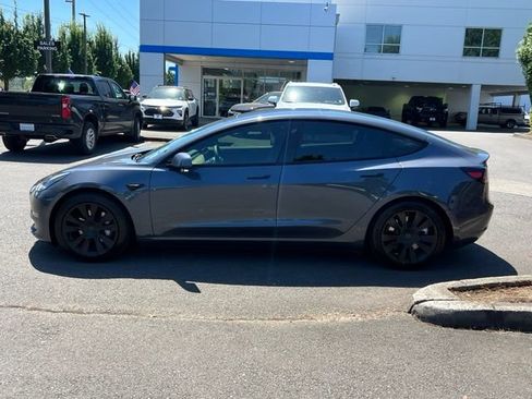 Used 2021 Tesla Model 3 Long Range AWD/4WD image 5