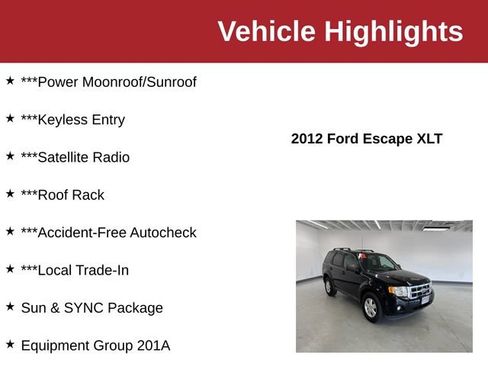 Used 2012 Ford Escape XLT FWD image 10