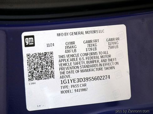 Certified 2025 Chevrolet Corvette Z06 w/ Battery Protection Package image 31