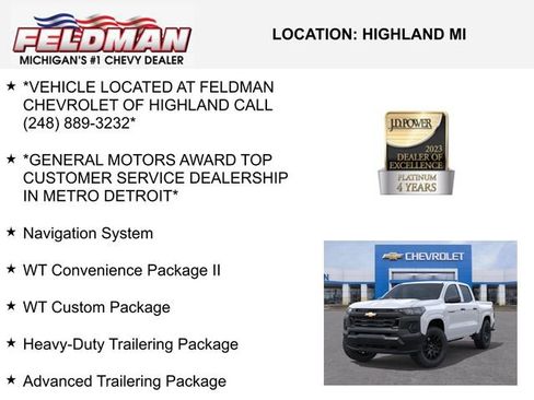 New 2026 Chevrolet Colorado W/T image 3