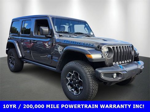 Used 2022 Jeep Wrangler Unlimited Rubicon 4xe w/ Cold Weather Group image 5