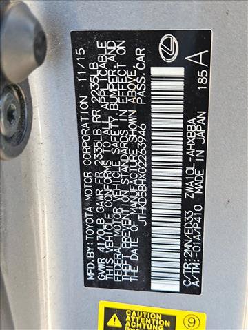 Used 2016 Lexus CT 200h w/ Special Edition FWD image 15