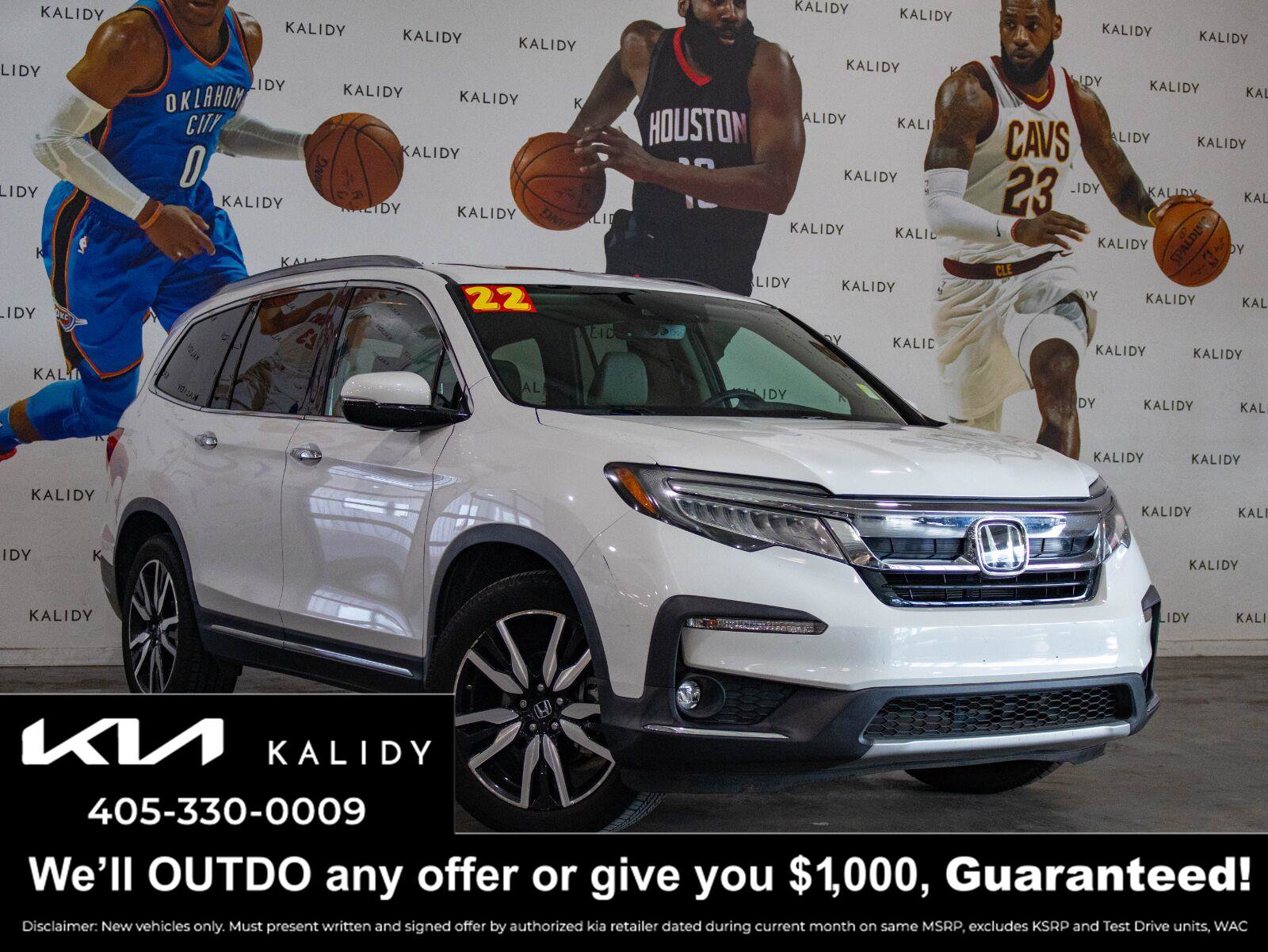 Used 2022 Honda Pilot Touring image 1