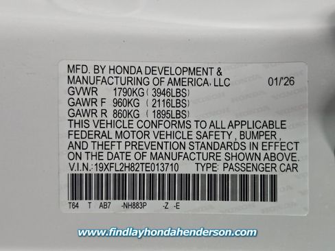 Used 2026 Honda Civic Sport image 13