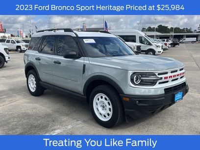 Certified 2023 Ford Bronco Sport Heritage