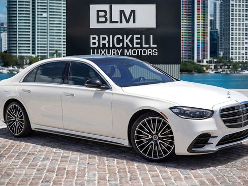 Used 2021 Mercedes-Benz S 580 4MATIC Sedan image 1