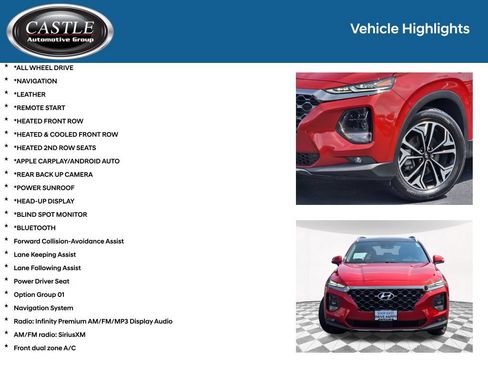 Used 2020 Hyundai Santa Fe Limited w/ Cargo Package AWD/4WD image 3