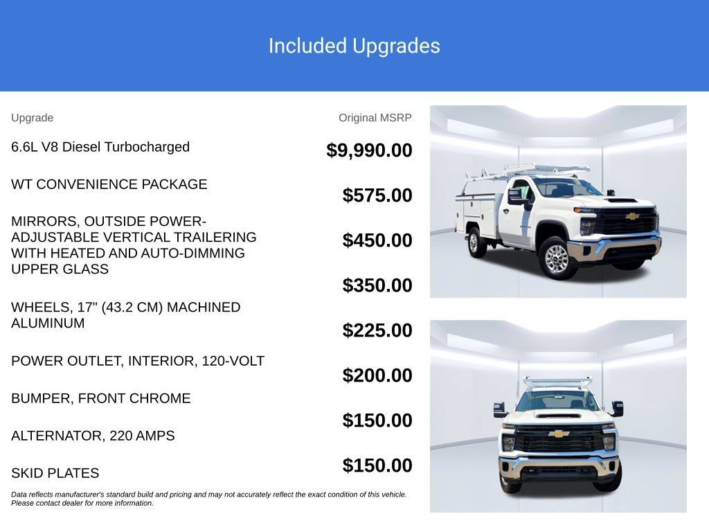 New 2026 Chevrolet Silverado 2500 W/T w/ WT Convenience Package AWD/4WD image 3