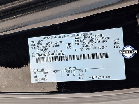 Used 2021 Ford F550 4x4 SuperCab Super Duty image 26