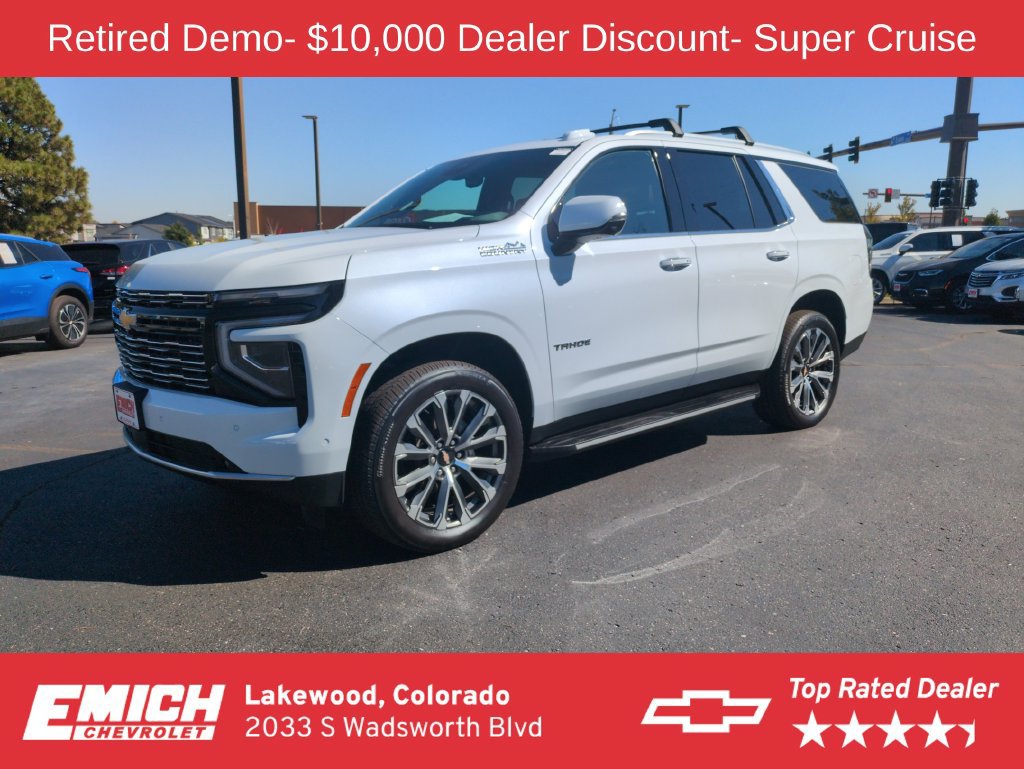 New 2026 Chevrolet Tahoe High Country w/ Sun And Tow Package AWD/4WD 360° Tour