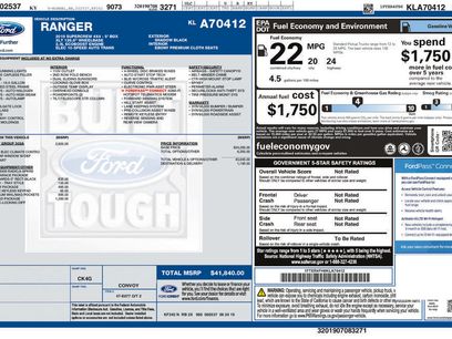 Used 2019 Ford Ranger XLT w/ Equipment Group 302A Luxury