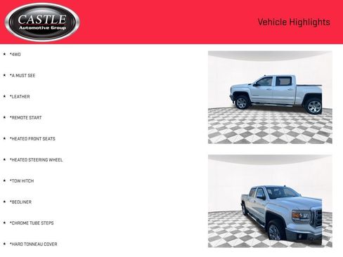 Used 2014 GMC Sierra 1500 SLT w/ Driver Alert Package image 3