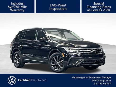 Used 2024 Volkswagen Tiguan SE w/ Panoramic Sunroof Package AWD/4WD image 1