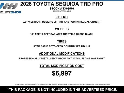 Used 2026 Toyota Sequoia TRD Pro image 2