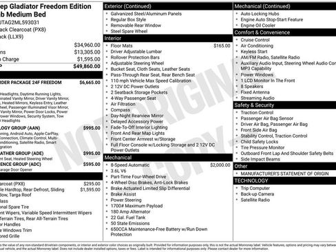 Used 2021 Jeep Gladiator Sport AWD/4WD image 40