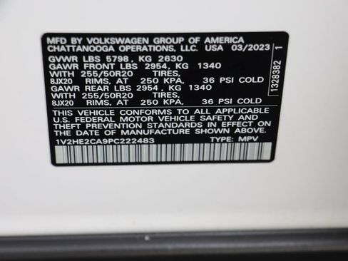 Used 2023 Volkswagen Atlas Cross Sport SE w/ Black Wheel Package AWD/4WD image 23