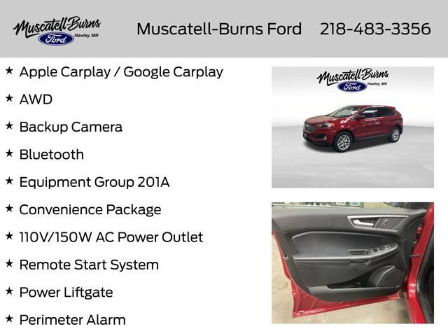 Used 2023 Ford Edge SEL w/ Convenience Package AWD/4WD image 7