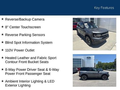 Certified 2024 Ford Bronco Sport Outer Banks AWD/4WD image 27