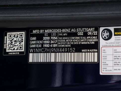 Used 2022 Mercedes-Benz G 63 AMG 4MATIC image 64
