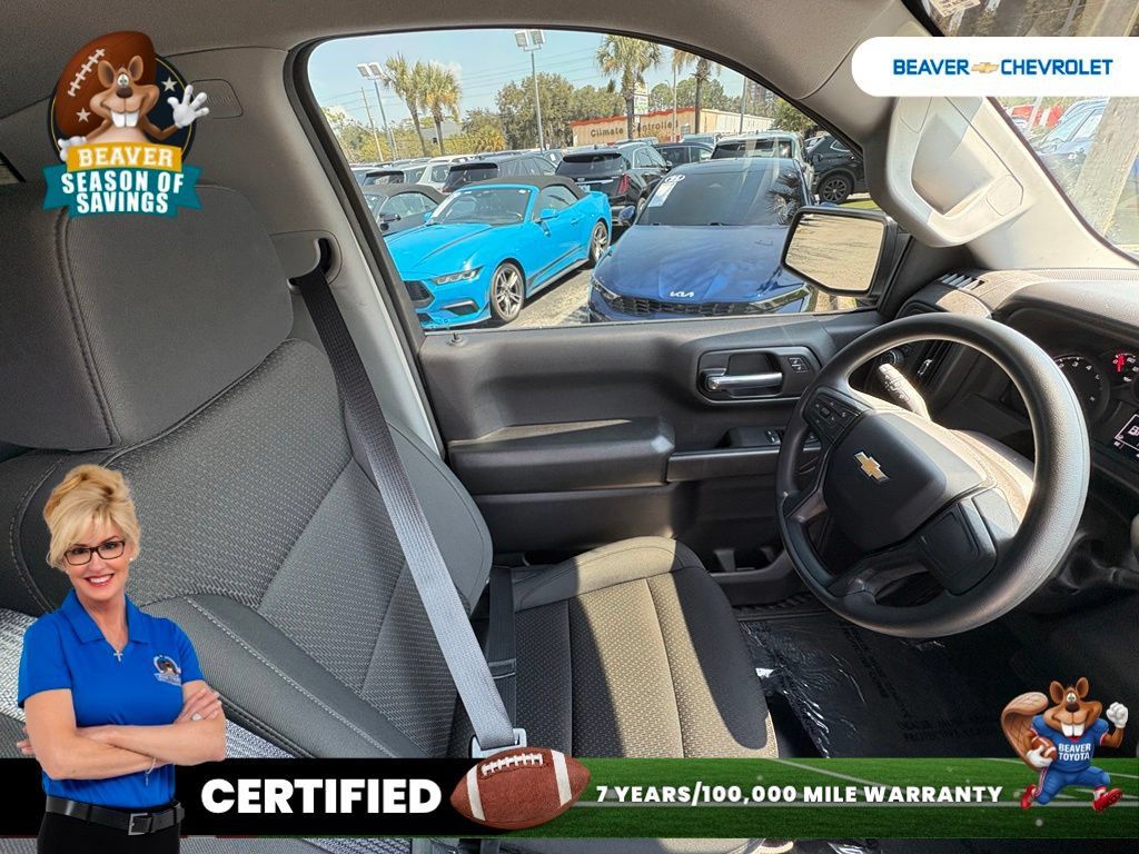 Used 2025 Chevrolet Silverado 1500 W/T w/ WT Safety Package RWD image 26