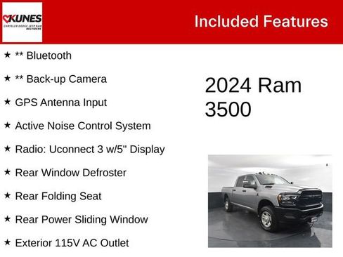 Used 2024 RAM 3500 Tradesman w/ Snow Chief Group AWD/4WD image 3