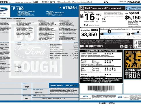 Used 2013 Ford F150 XLT w/ Luxury Equipment Group AWD/4WD image 20