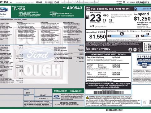 Used 2022 Ford F150 Lariat AWD/4WD image 33