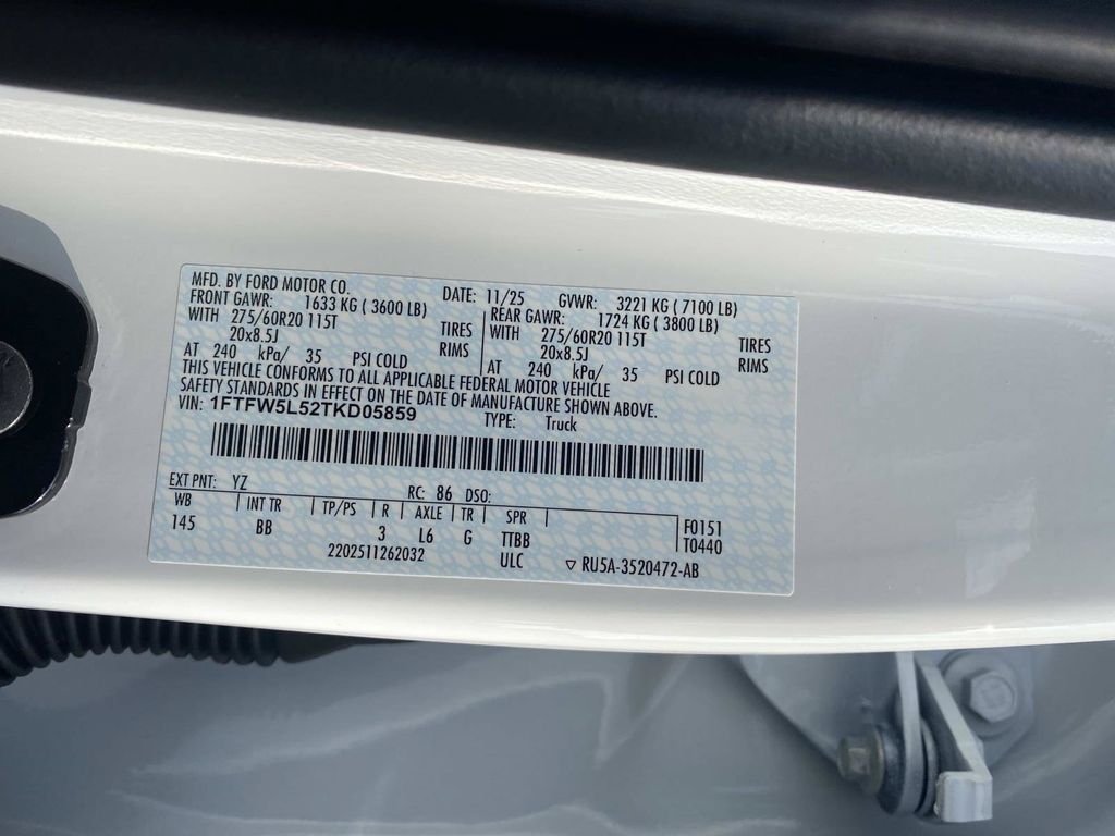 Used 2026 Ford F150 Lariat w/ Equipment Group 501A Mid AWD/4WD image 23