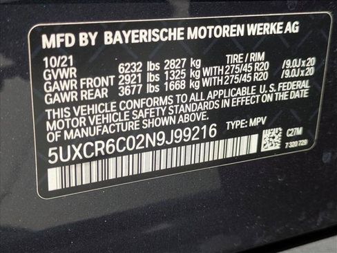 Used 2022 BMW X5 xDrive40i w/ Executive Package AWD/4WD image 16