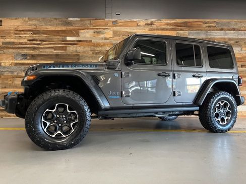 Used 2021 Jeep Wrangler Unlimited Rubicon 4xe w/ Steel Bumper Group image 55